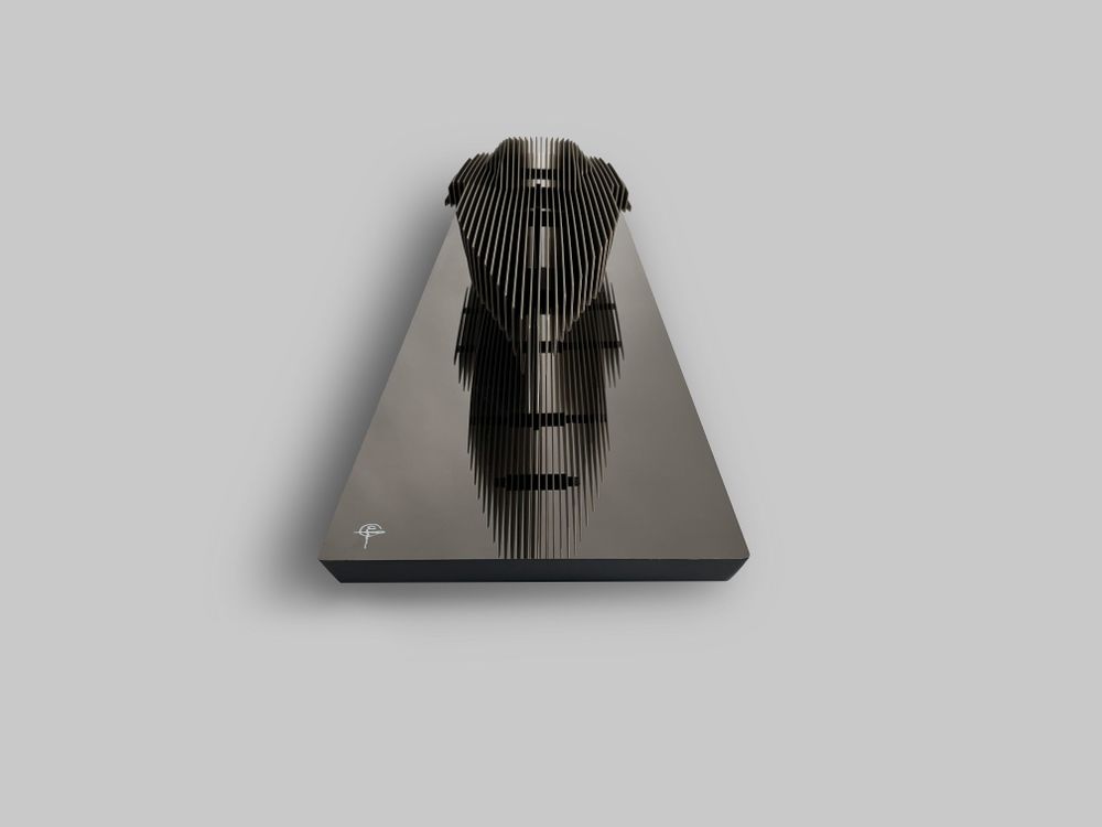 Sculptures, statuettes et miniatures - Sculpture sur socle WP 01 Sand-Mirror - ANTOINE F.