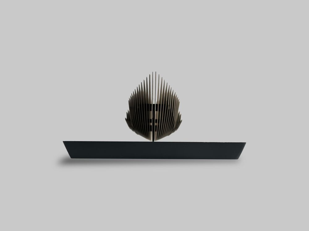 Sculptures, statuettes et miniatures - Sculpture sur socle WP 01 Sand-Mirror - ANTOINE F.