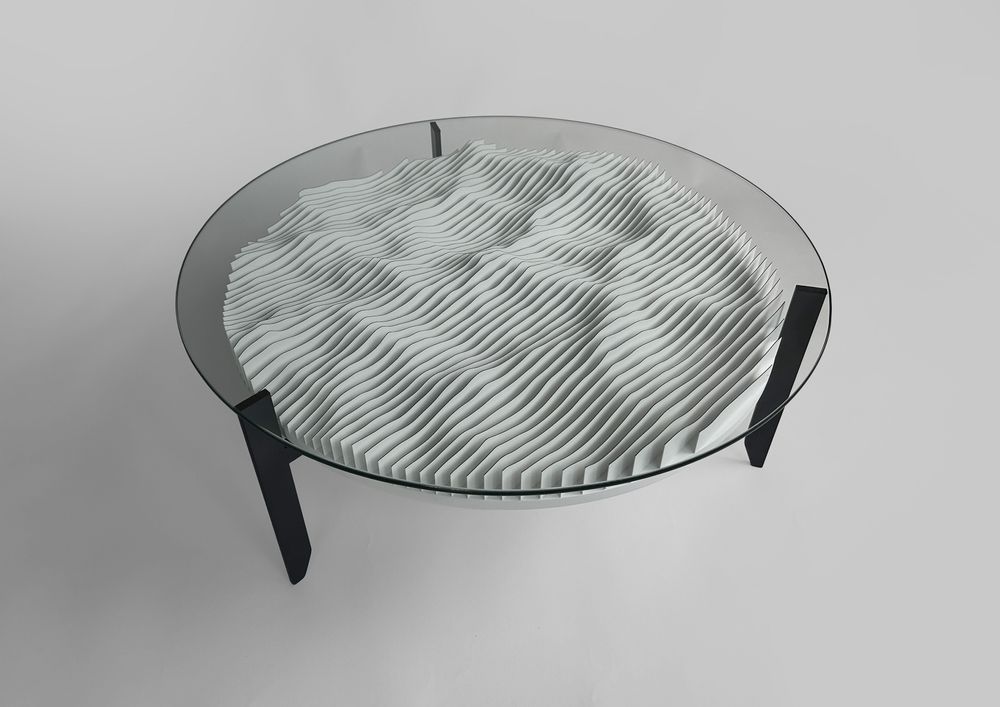 Objets design - Table VA 02 White- White - ANTOINE F.