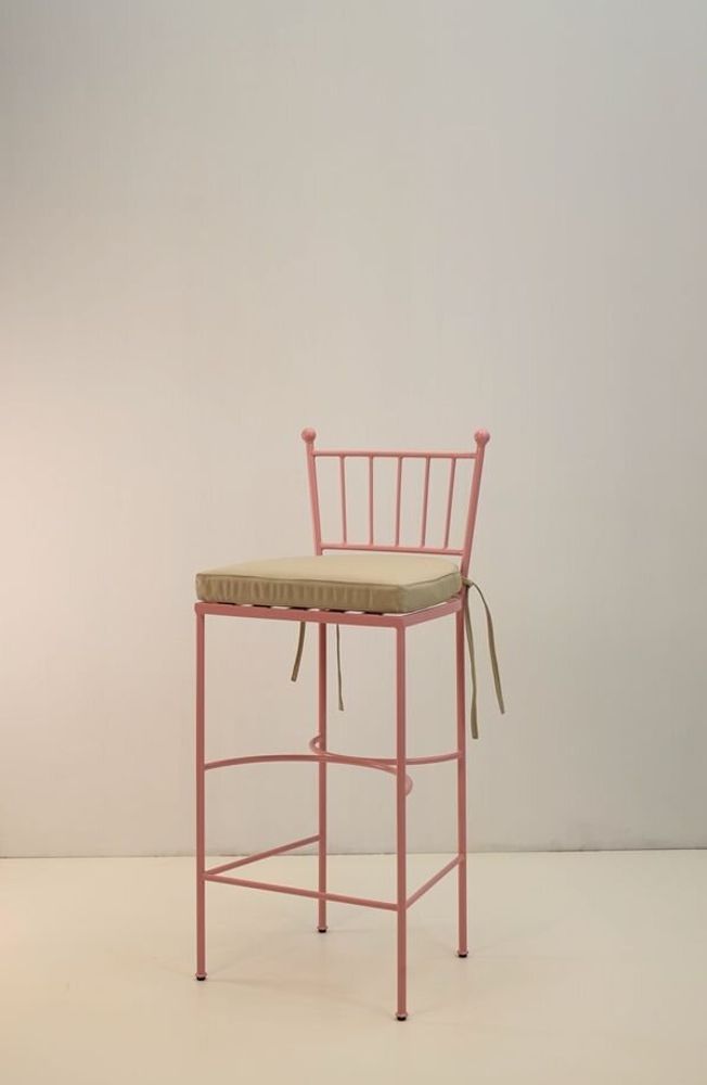 Lawn chairs - Wrought iron stool - GUADARTE