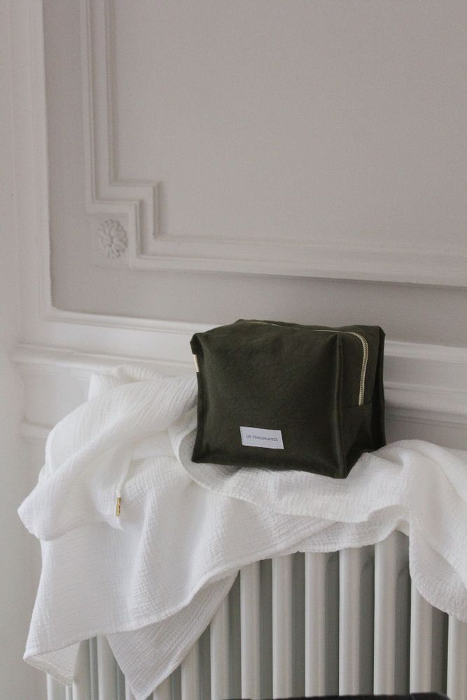 Autres linges de bain - Trousse de toilette cube - LES PENSIONNAIRES
