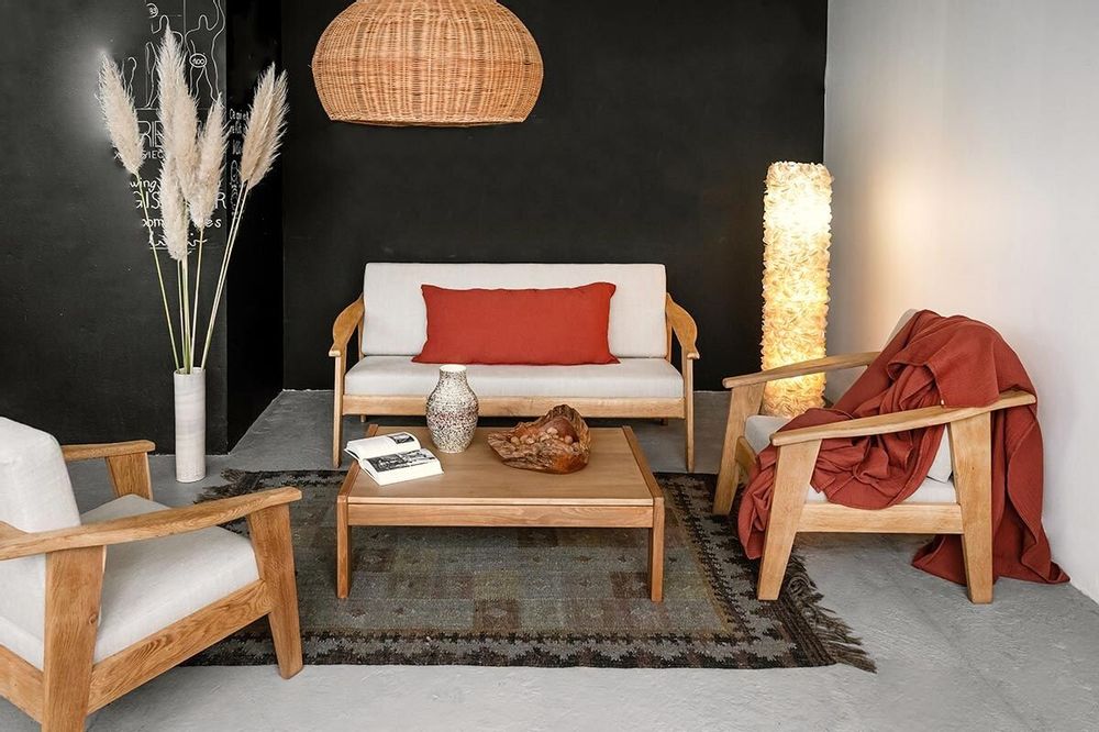 Fabric cushions - Large double gauze cotton cushion. - LES PENSIONNAIRES