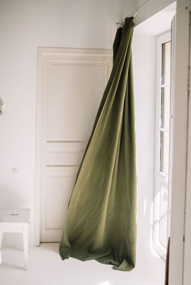 Throw blankets - Large double-gauze cotton blanket - LES PENSIONNAIRES