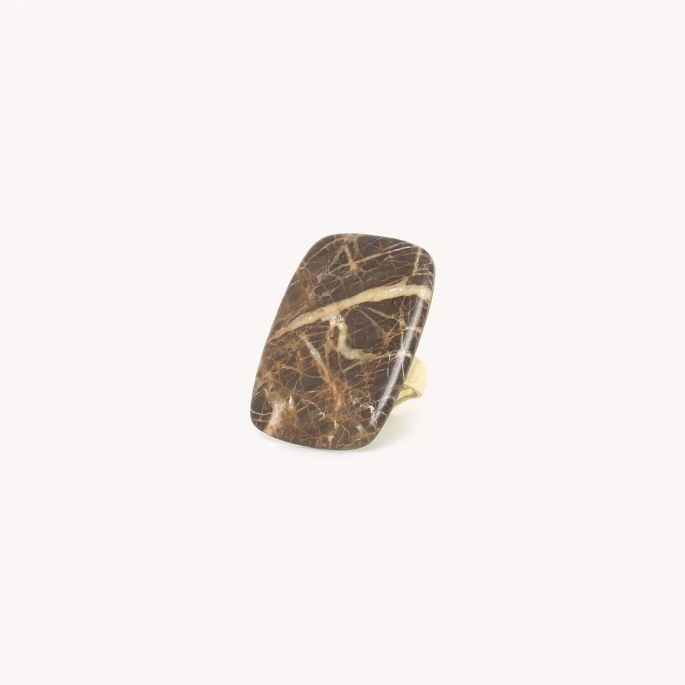 Jewelry - Adjustable mactan stone ring - Komodo - NATURE BIJOUX