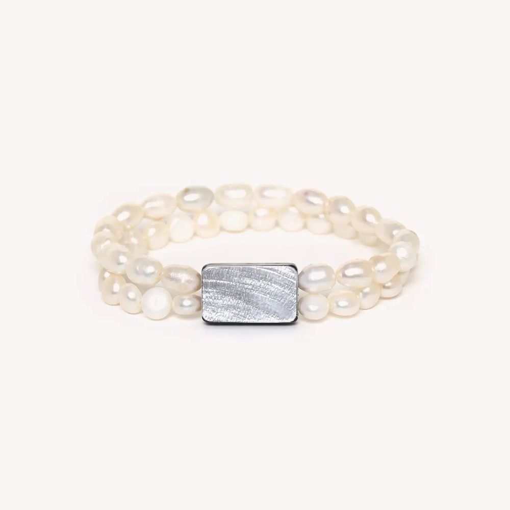 Bijoux - Bracelet extensible 2 rangs - Moonlight - NATURE BIJOUX