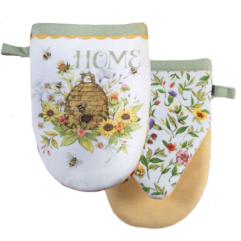 Torchons - essuies éponges bee floral - KARENA INTERNATIONAL