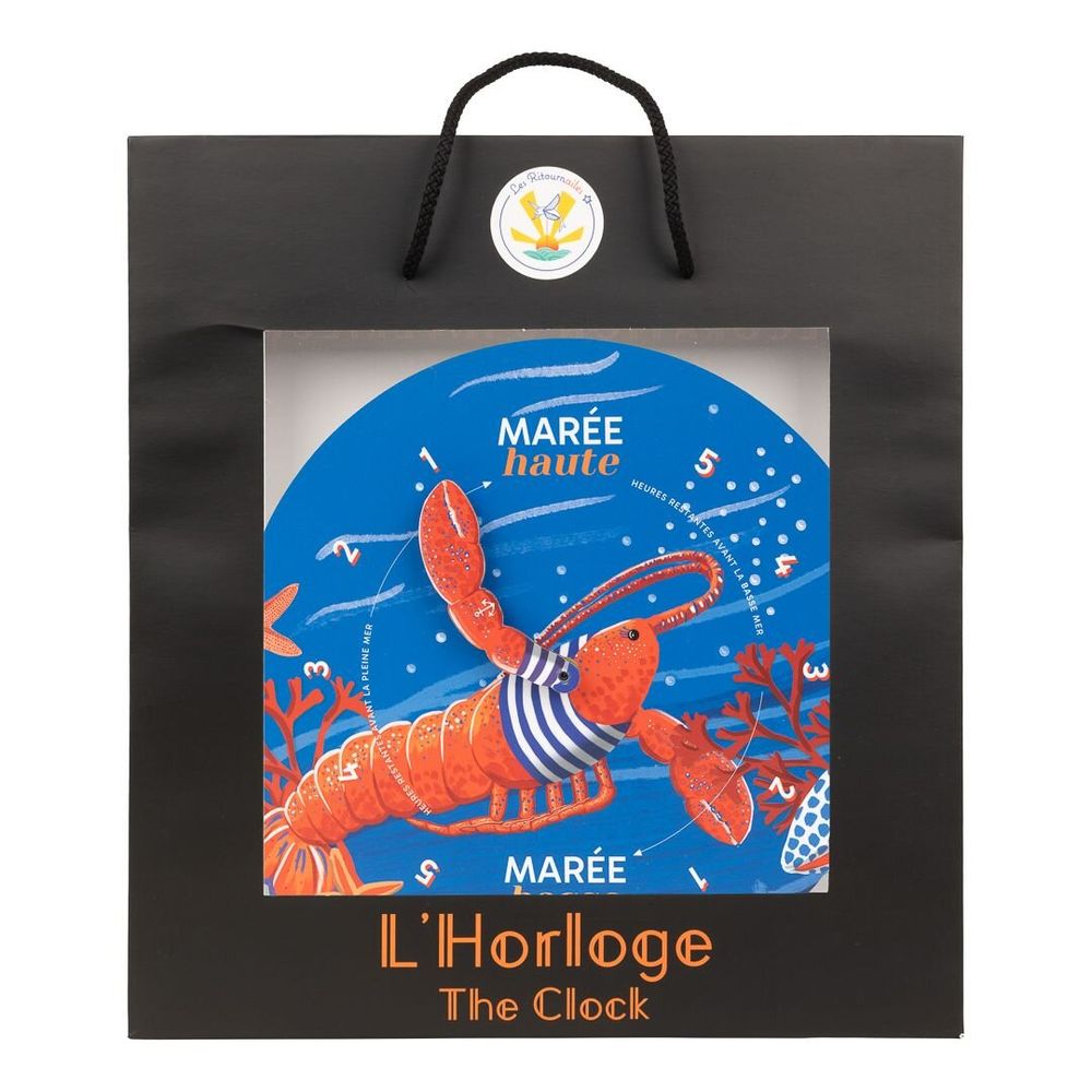 Clocks - Omar Chéri tide clock - LES RITOURNAILES