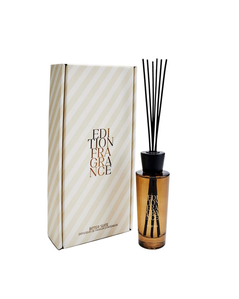 Scent diffusers - Perfumed reed diffuser with wooden cap - EDITION FRAGRANCES
