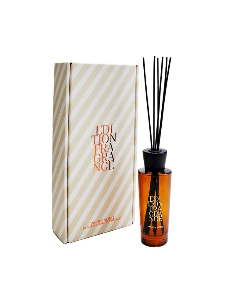 Scent diffusers - Perfumed reed diffuser with wooden cap - EDITION FRAGRANCES