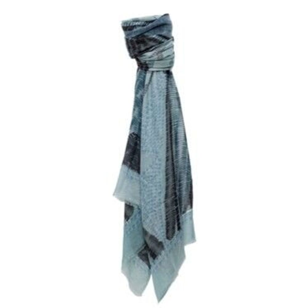 Foulards et écharpes - Foulard en cachemire et modal PLACIDE minéral - MONSIEUR CHARLI