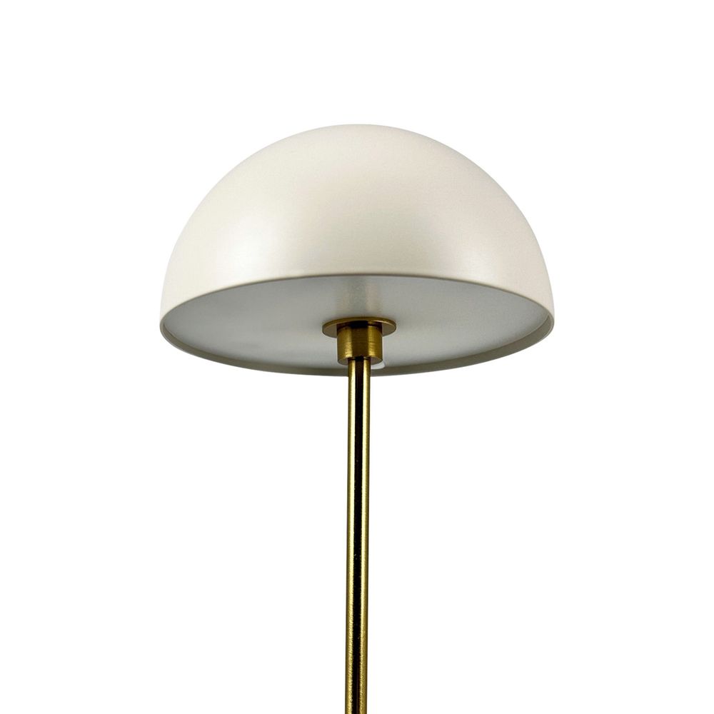 Lampes à poser - Mini-lampe de table LED « ALONG » beige/laiton, boîte de 2 - DYBERG LARSEN