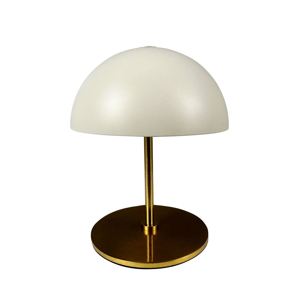 Lampes à poser - Mini-lampe de table LED « ALONG » beige/laiton, boîte de 2 - DYBERG LARSEN