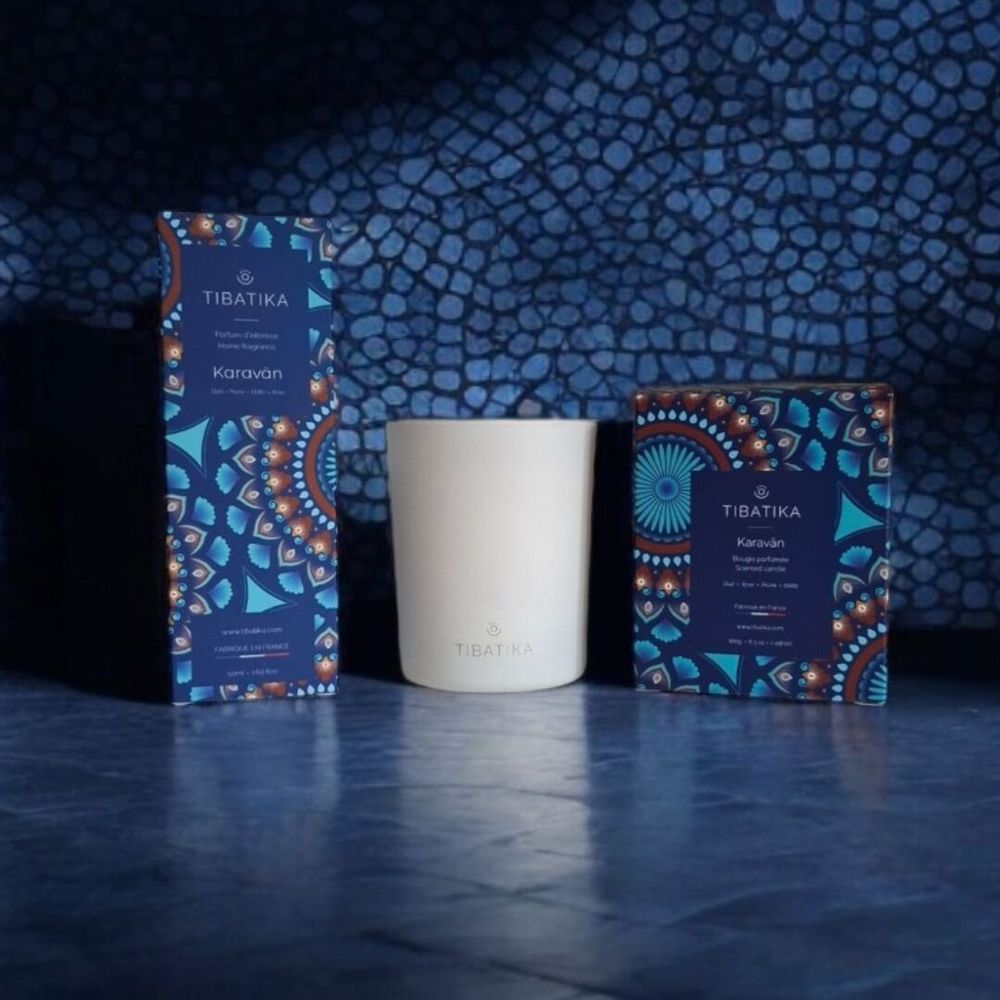 Cadeaux - Bougie parfumée - KARAVAN - TIBATIKA