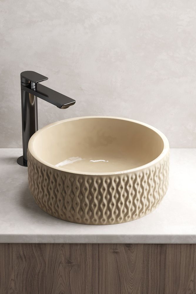 Washbasins - BEEHIVE ceramic washbasin - KERAMIK