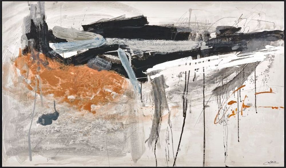 Services - 'Afluente' - Original Painting - 170x100cm - PERSPECTIVA 10