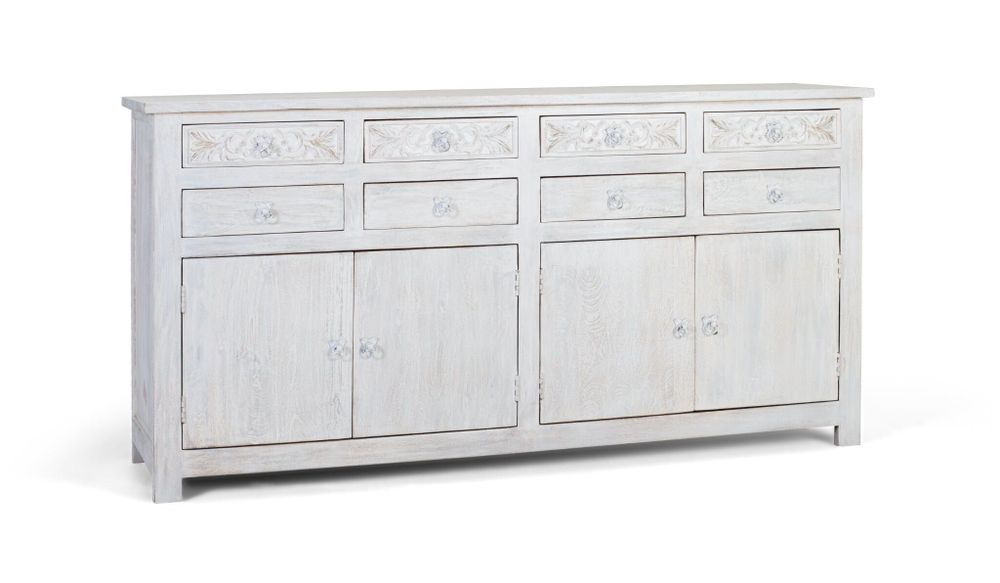 Buffets - Buffet en manguier blanc vieilli - GINER Y COLOMER