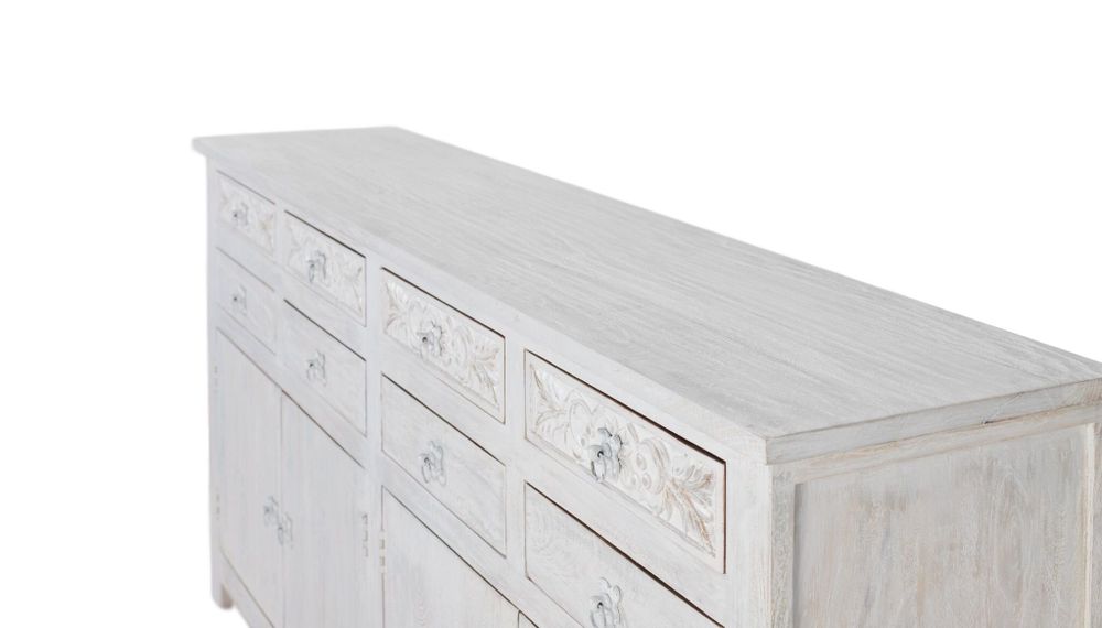 Buffets - Buffet en manguier blanc vieilli - GINER Y COLOMER