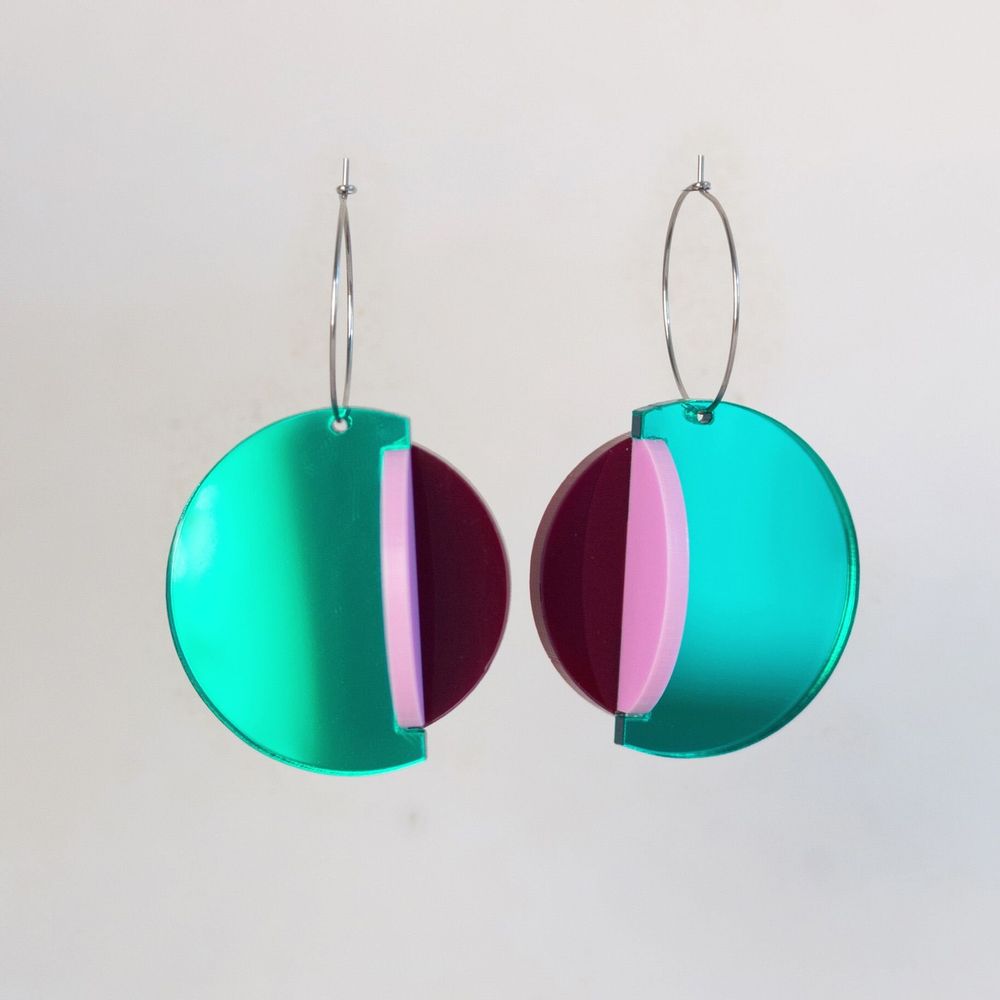 Jewelry - Dexel Earrings - Available in 10 curated palettes - PAMELA COROMOTO