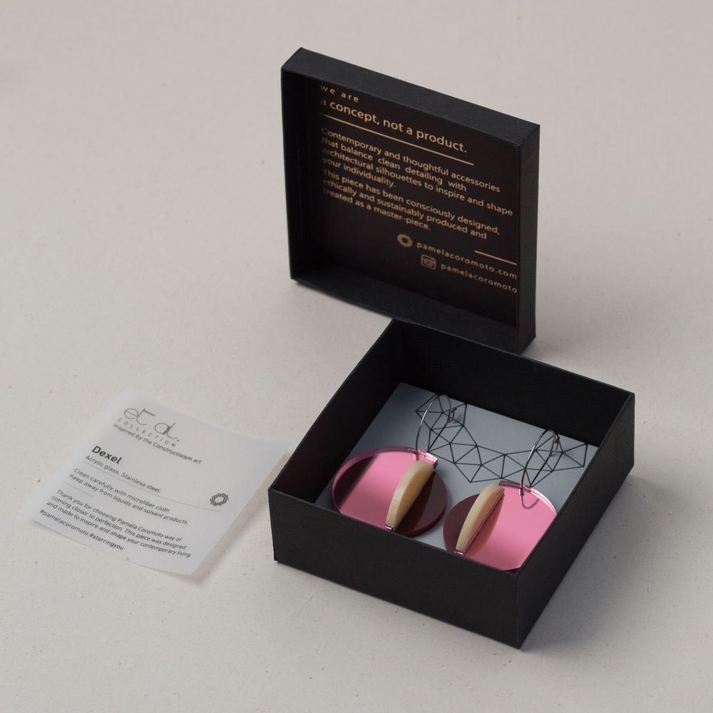 Jewelry - Dexel Earrings - Available in 10 curated palettes - PAMELA COROMOTO