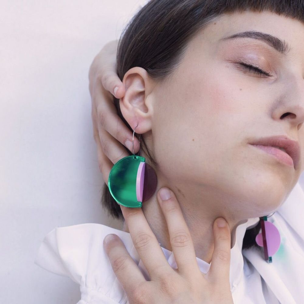Jewelry - Dexel Earrings - Available in 10 curated palettes - PAMELA COROMOTO