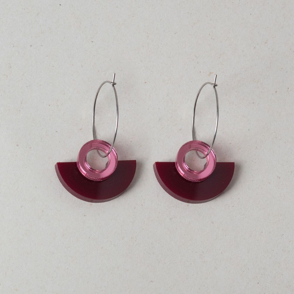 Bijoux - Boucles d'oreilles Blok - Disponibles en + 12 palettes sélectionnées - PAMELA COROMOTO