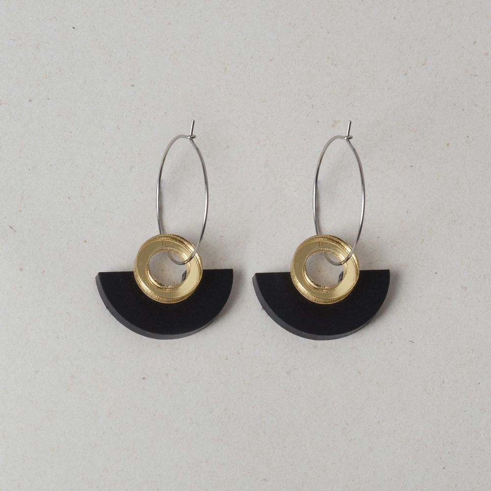 Bijoux - Boucles d'oreilles Blok - Disponibles en + 12 palettes sélectionnées - PAMELA COROMOTO