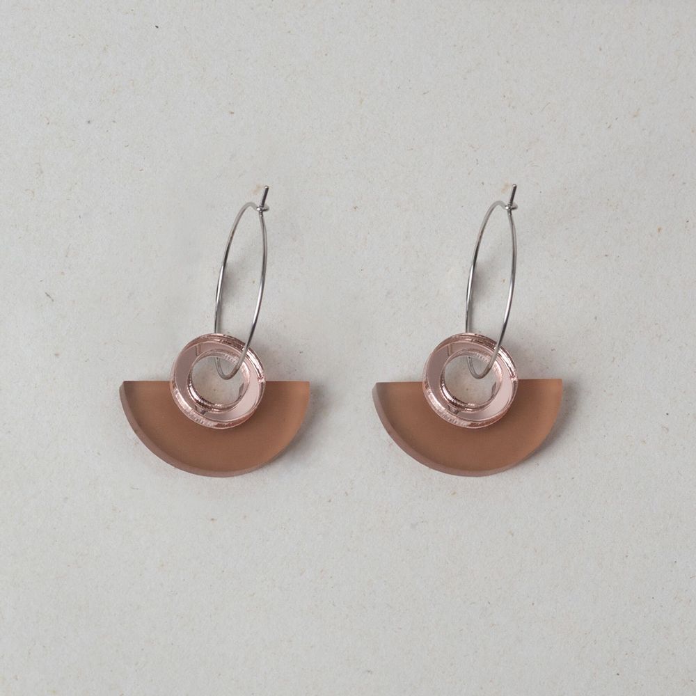 Bijoux - Boucles d'oreilles Blok - Disponibles en + 12 palettes sélectionnées - PAMELA COROMOTO