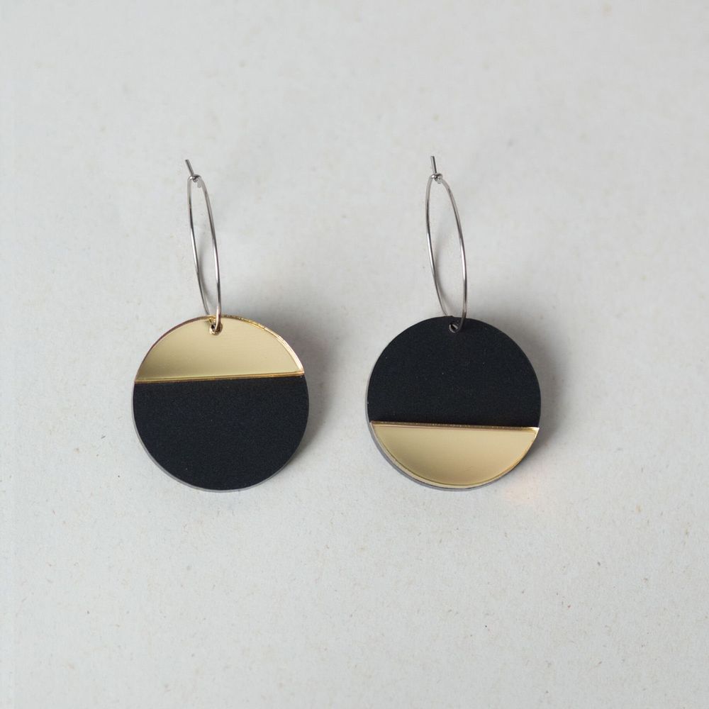 Bijoux - Boucles d'oreilles Horizon - Disponible en + 12 palettes sélectionnées - PAMELA COROMOTO