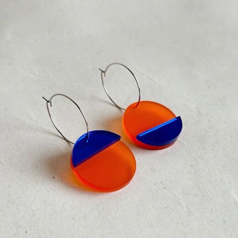 Bijoux - Boucles d'oreilles Horizon - Disponible en + 12 palettes sélectionnées - PAMELA COROMOTO