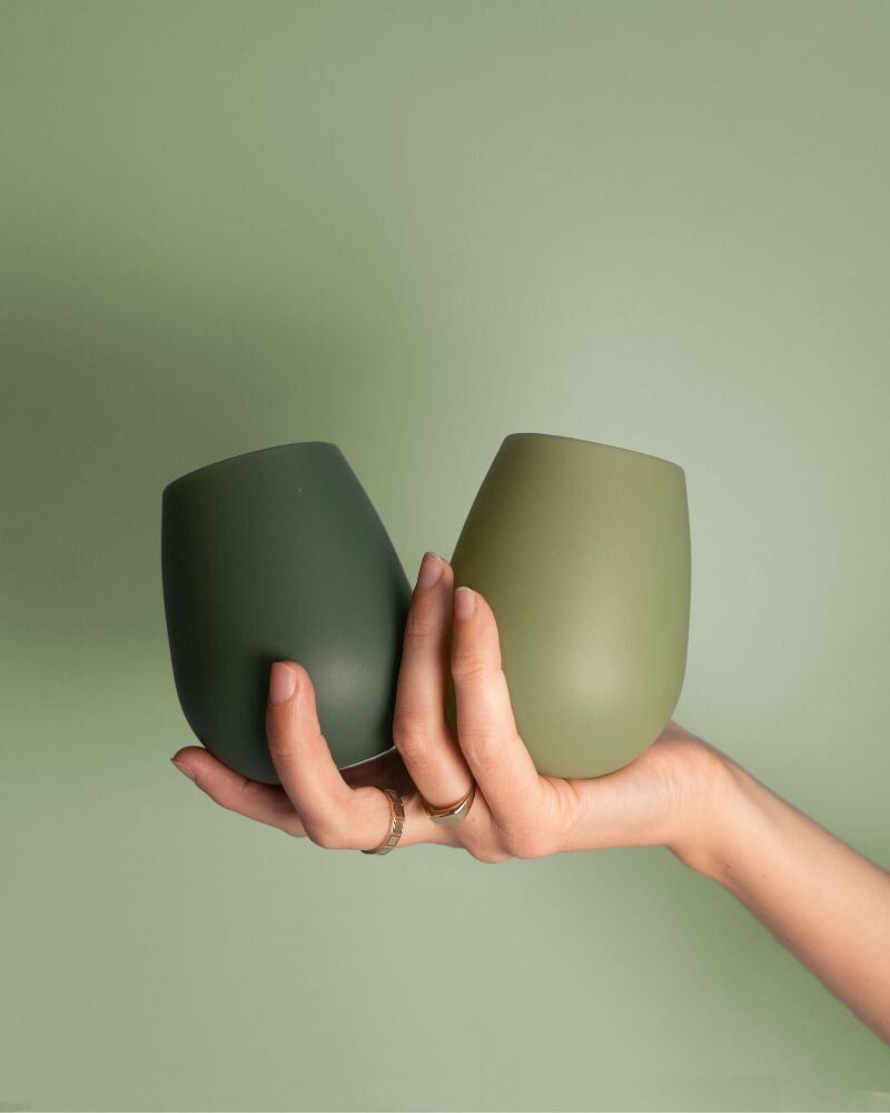 Outdoor pools - FEGG - silicone unbreakable tumblers - PORTER GREEN