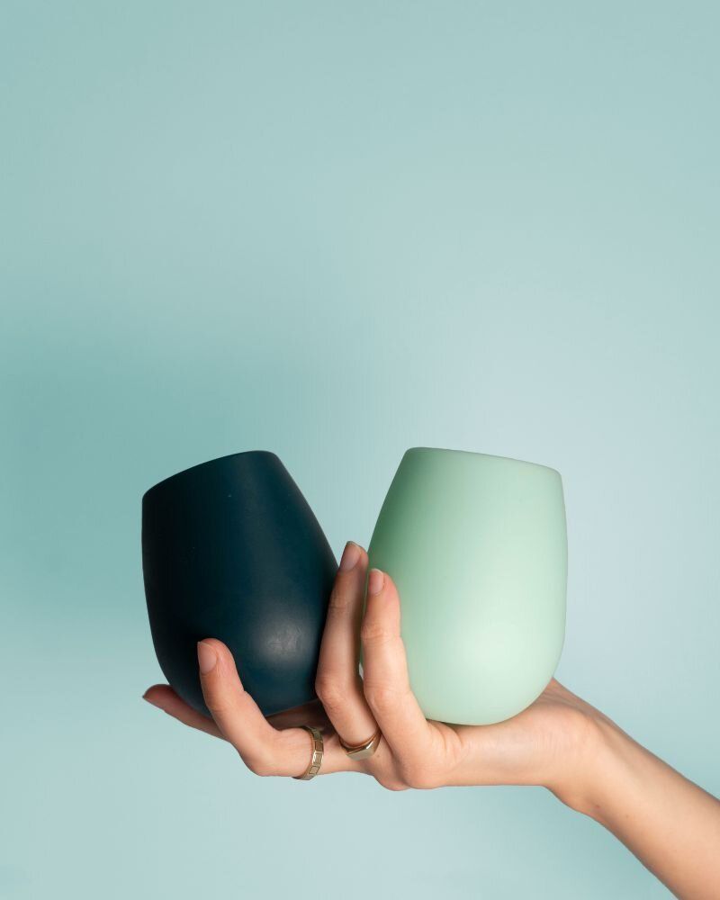 Outdoor pools - FEGG - silicone unbreakable tumblers - PORTER GREEN