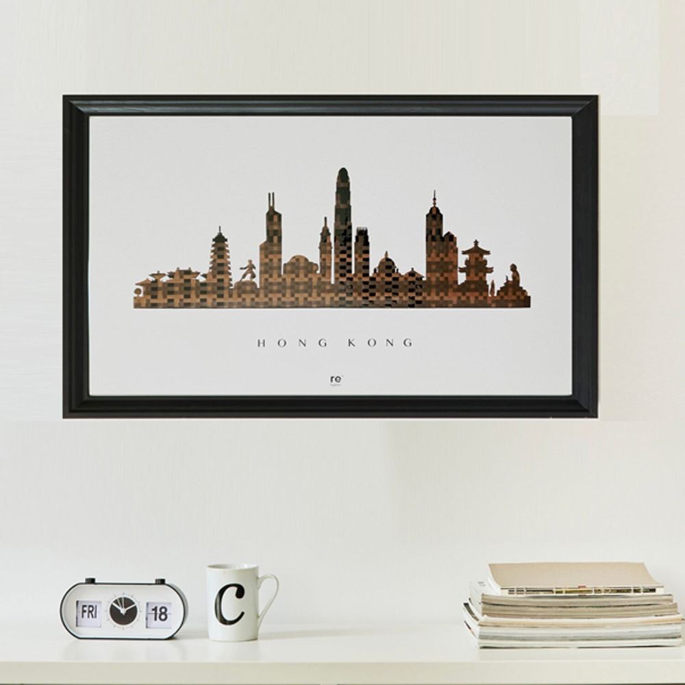 Office design and planning - MusicCloth® City Skyline - REHYPHEN