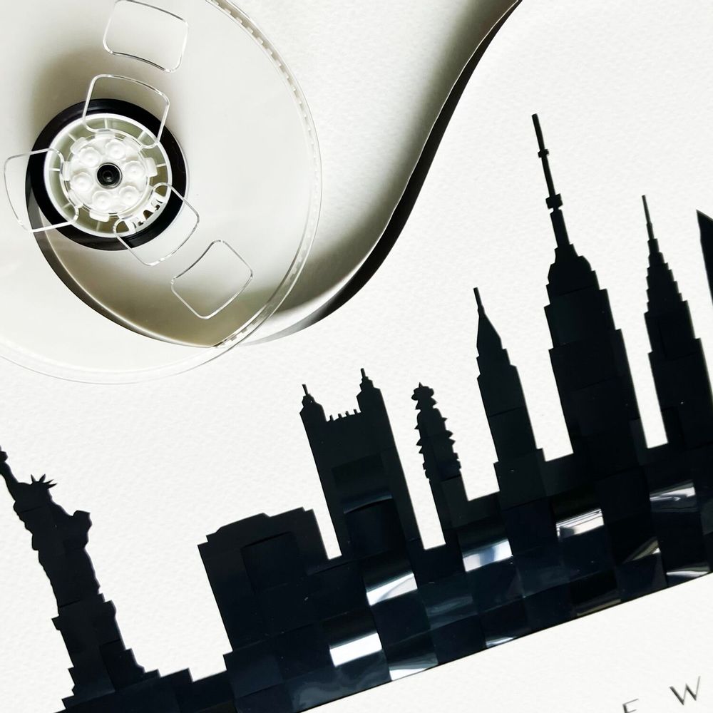 Office design and planning - MusicCloth® City Skyline - REHYPHEN