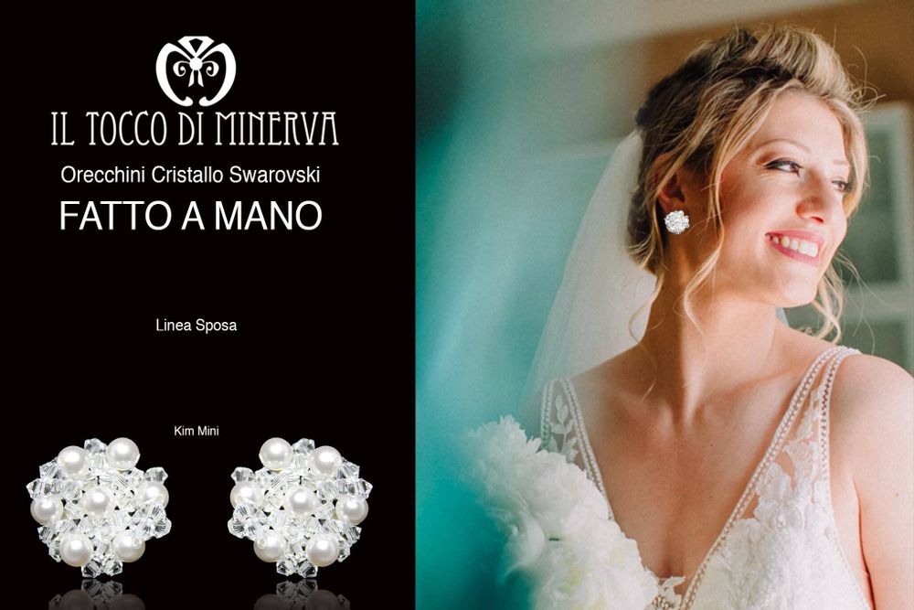 Jewelry - Kim Swarovski Crystal Wedding Earrings - IL TOCCO DI MINERVA