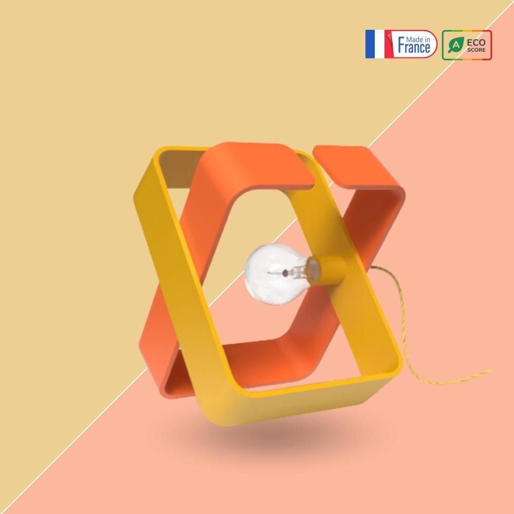 Objets design - Lampe à Poser Bicolore – BO X - BOETHIC - DECORATION ENGAGEE