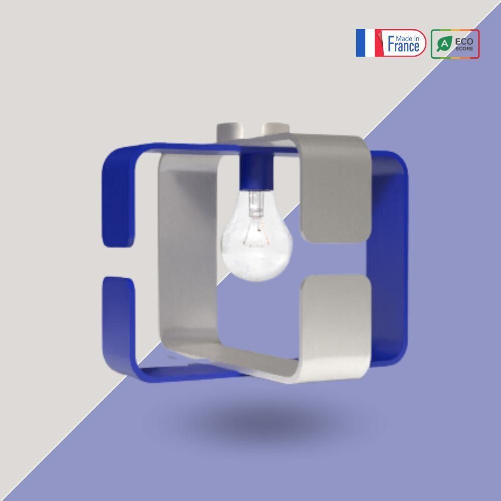 Objets design - Lampe Plafonnier Bicolore - BO X - BOETHIC - DECORATION ENGAGEE