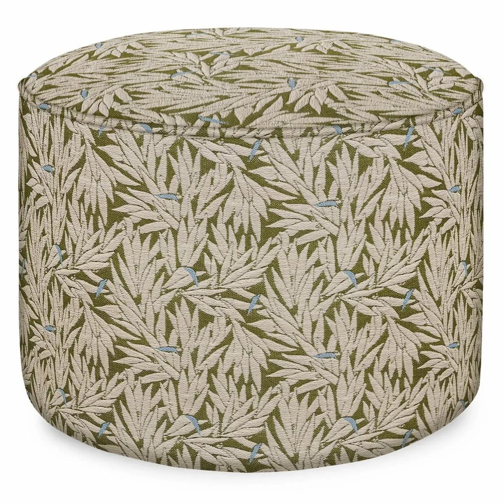 Ottomans - Pouf Yoko Olive - PALAIS SUSTAINABLE LUXURY