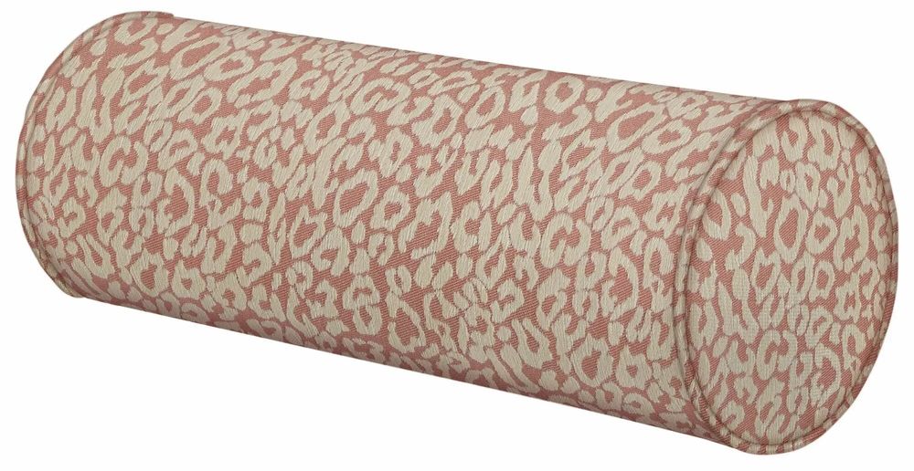 Garden textiles - Bolster Maya Rose & Ecru - PALAIS SUSTAINABLE LUXURY