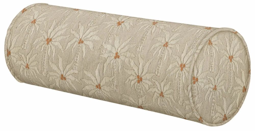 Garden textiles - Bolster Laura Sand & Ecru - PALAIS SUSTAINABLE LUXURY