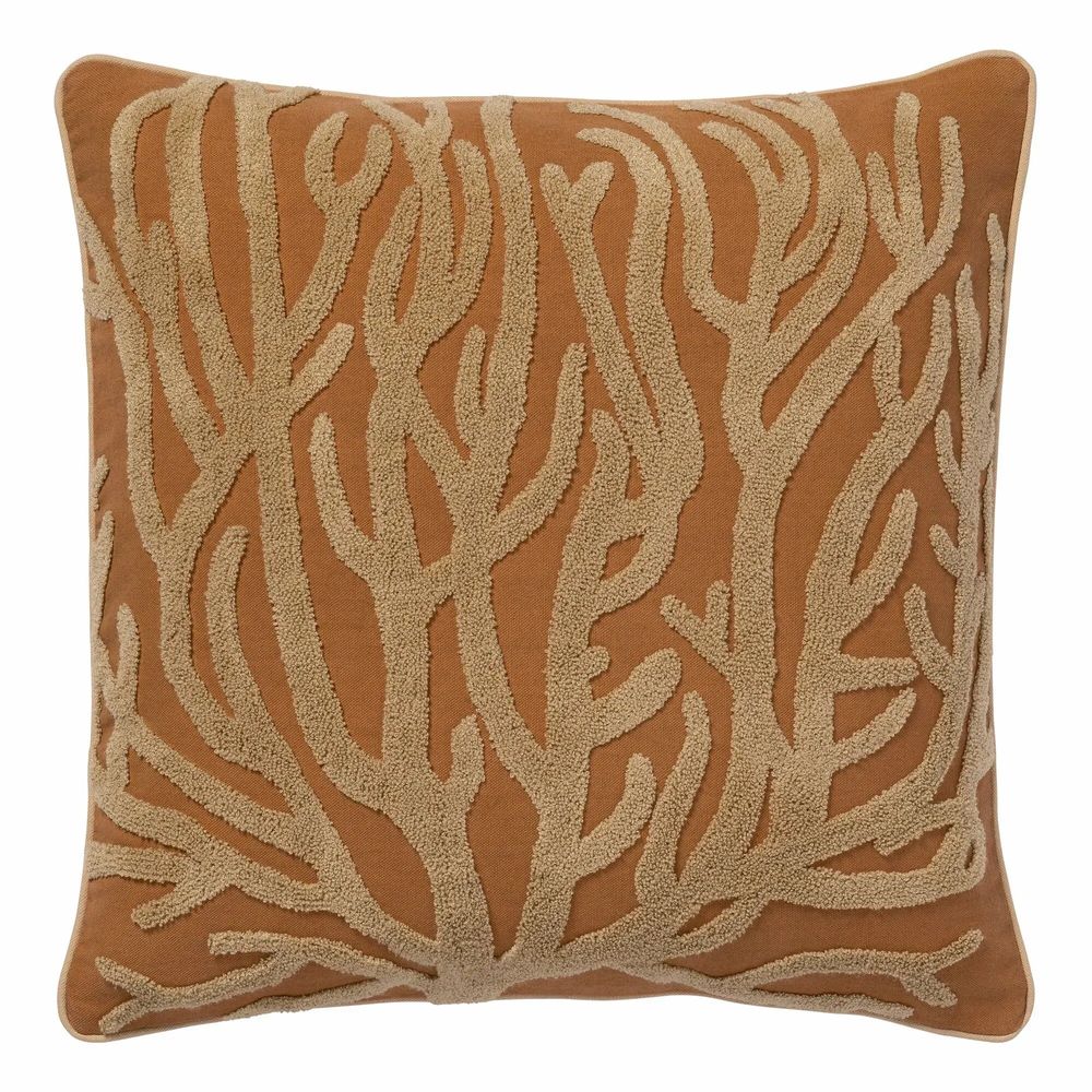 Coussins textile - Coussin Lauren Caramel & Sable - PALAIS SUSTAINABLE LUXURY