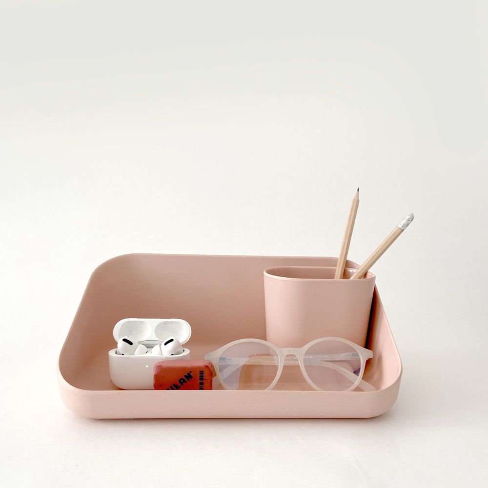 Boîtes de conservation - Organisateur de bureau - Blush - EKOBO
