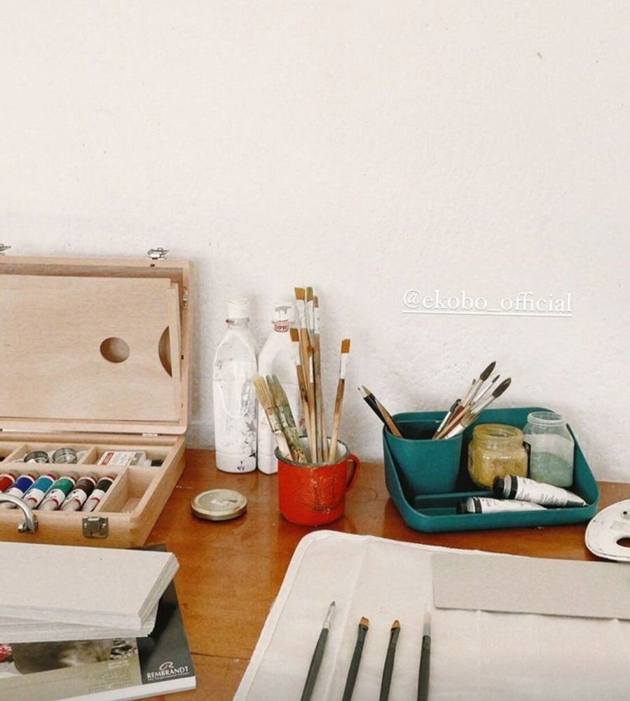 Boîtes de conservation - Organisateur de bureau - Blue Abyss - EKOBO