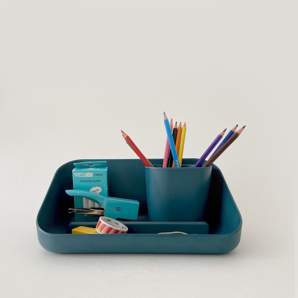 Boîtes de conservation - Organisateur de bureau - Blue Abyss - EKOBO