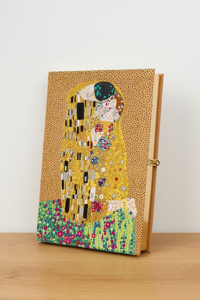 Objets de décoration - Grand Book Clutch, The Kiss, Klimt - OLYMPIA LE-TAN