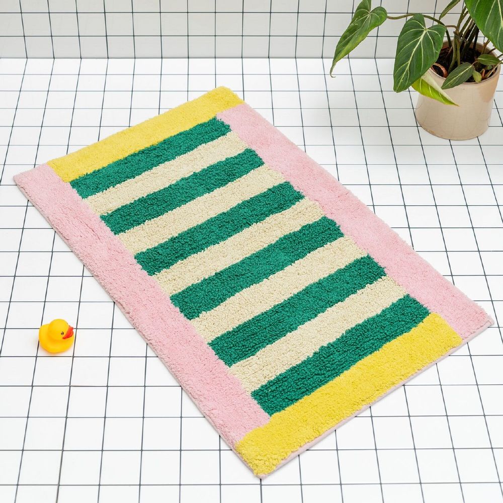 Fabrics - Bathroom: bathmats, towels, bathrobes and soaps. - TARTA GELATINA