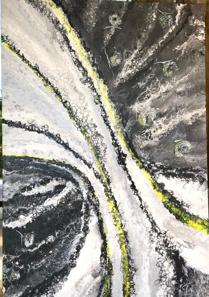 Tableaux - Pienture acrylique sur toile « La Route d’Alice au Pays des Merveilles - TURIK&ART (KSENIIA TURIK)