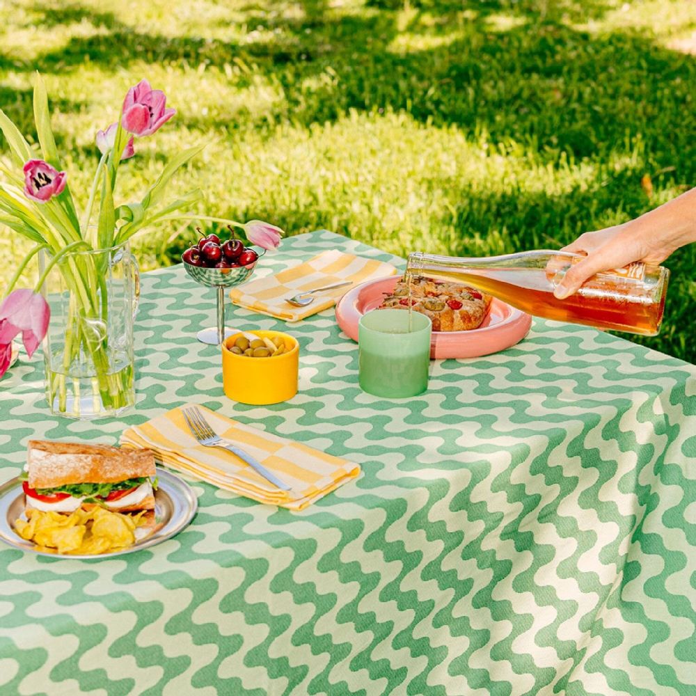 Table linen - Kitchen: placemats, oven mitt, tea towels, napkins, aprons and more - TARTA GELATINA