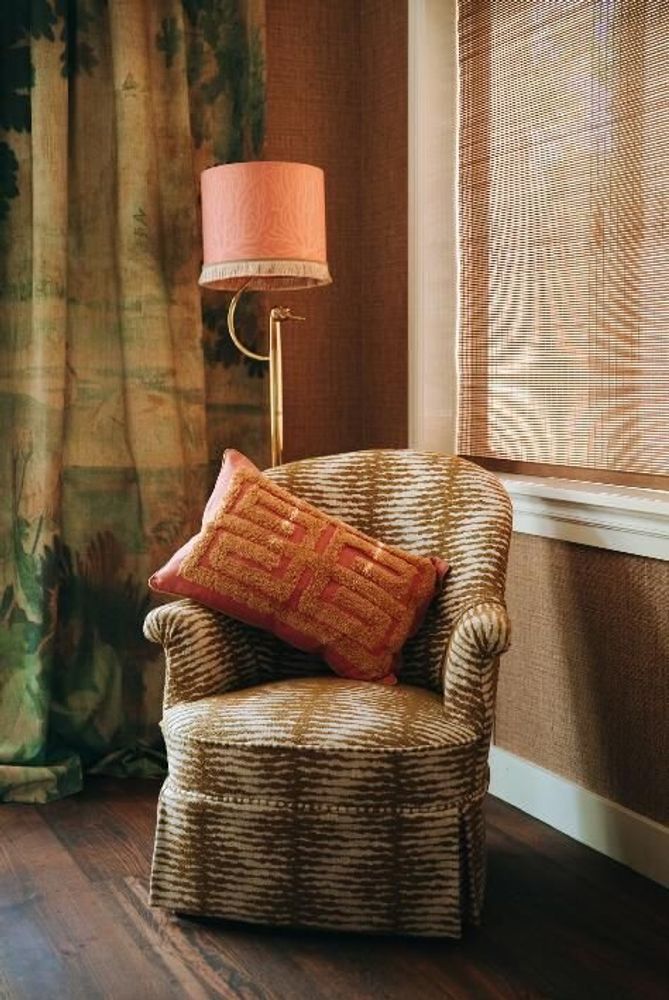Coussins textile - Coussin Cleo Blush & Raphia - PALAIS SUSTAINABLE LUXURY
