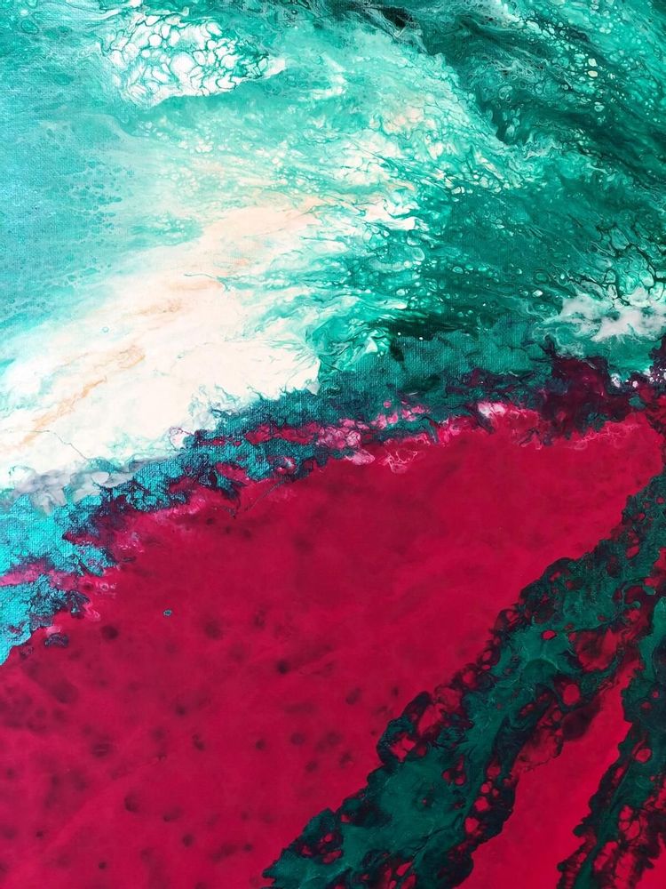 Paintings - Painting acrylic canvas " Life" - TURIK&ART (KSENIIA TURIK)