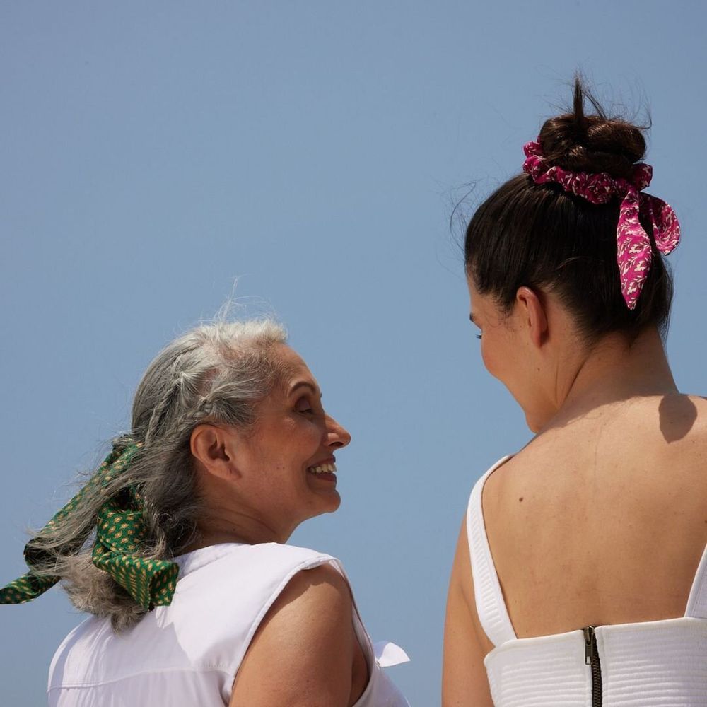 Accessoires cheveux - Chouchous recyclés fabriqués à la main - I WAS A SARI